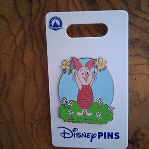 Disney Piglet Pin - Red and Pink